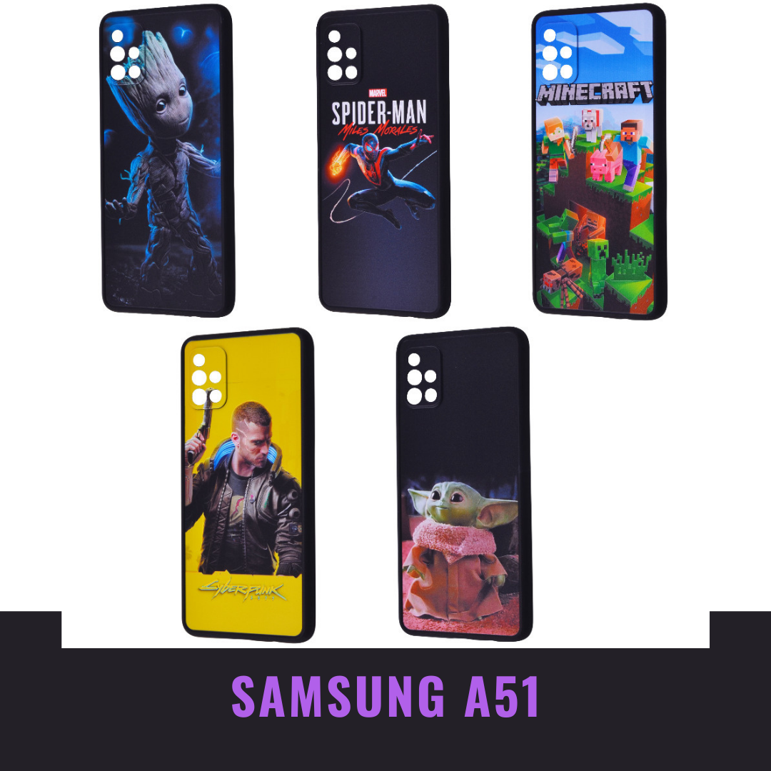 Game Heroes Case (PC+TPU) Samsung Galaxy A51